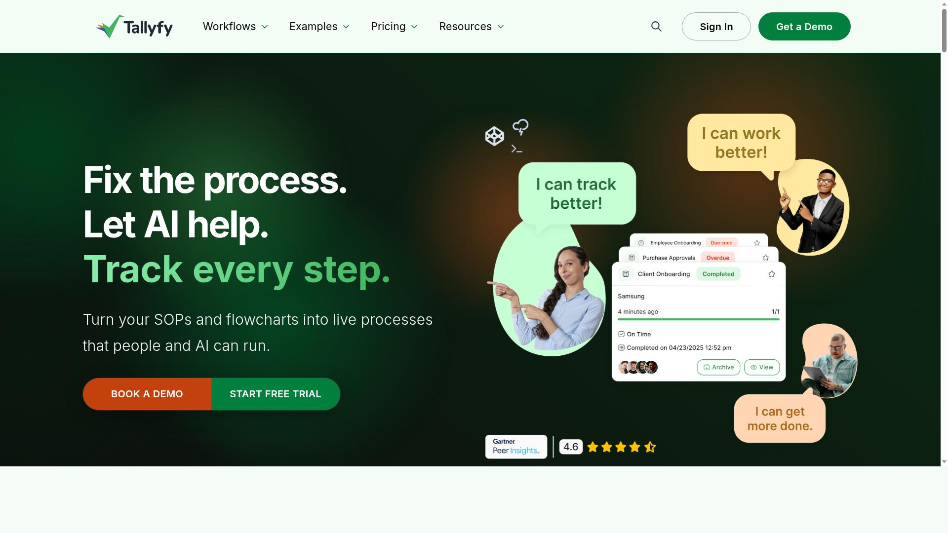 Tallyfy website