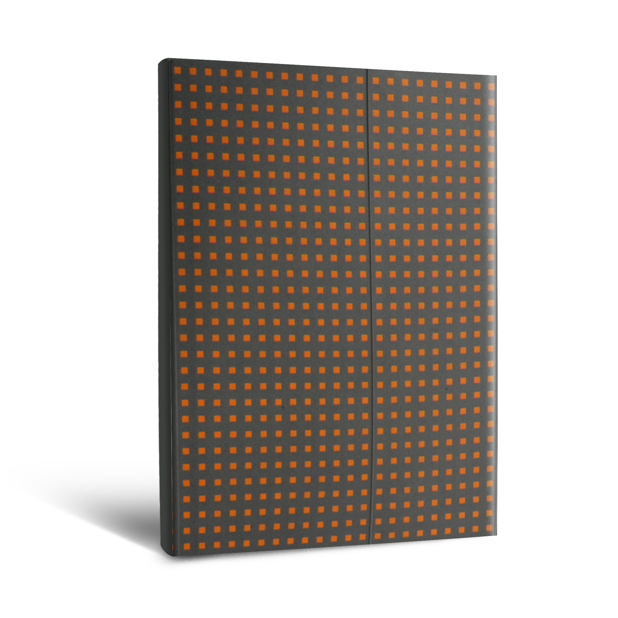Paper-Oh Quadro Grey on Orange